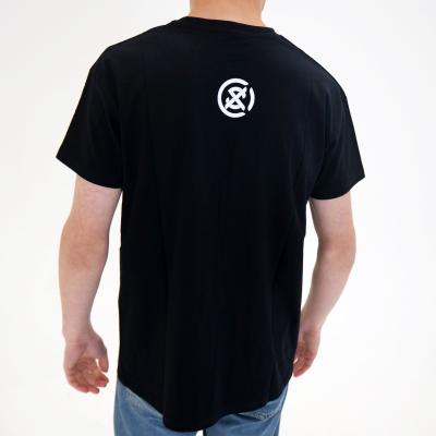 Cloaks Black Logo Tee back