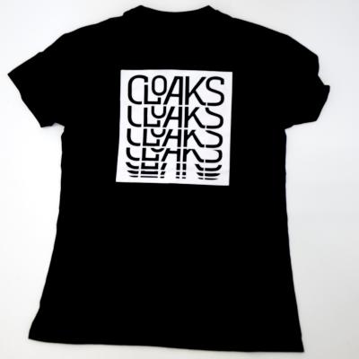 Cloaks Black Tee Icon Design back