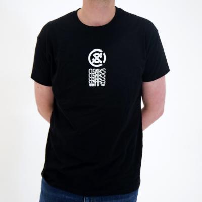 Cloaks Black Tee Icon Design front