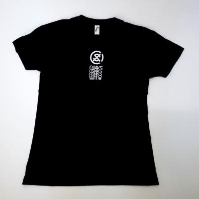 Cloaks Black Tee Icon Design front