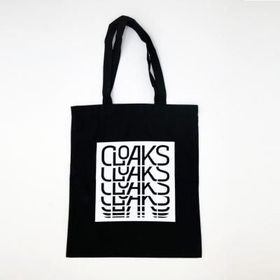 Cloaks black tote bag