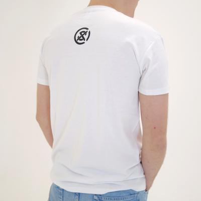 Cloaks White Logo Tee back