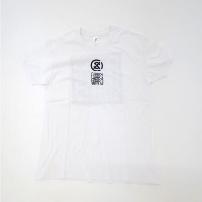 Cloaks White Tee Icon Design front